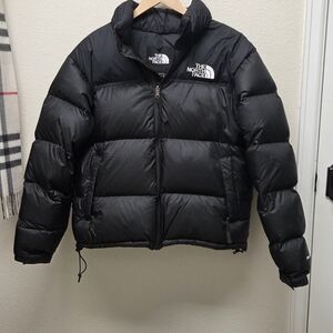 Men's Large North Face Black Down Puffer Jacket 700